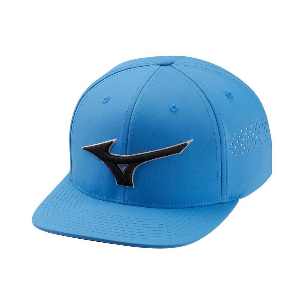 Gorro Mizuno Tour Flat Snapback Hombre Azules Comprar XUKA-38957